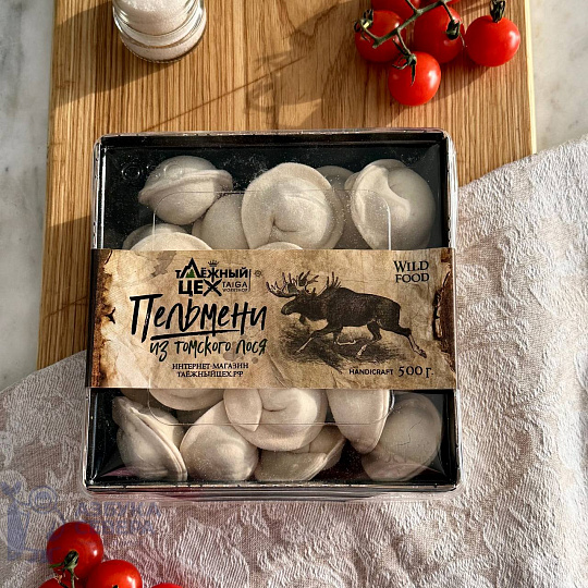 Пельмени из Томского лося