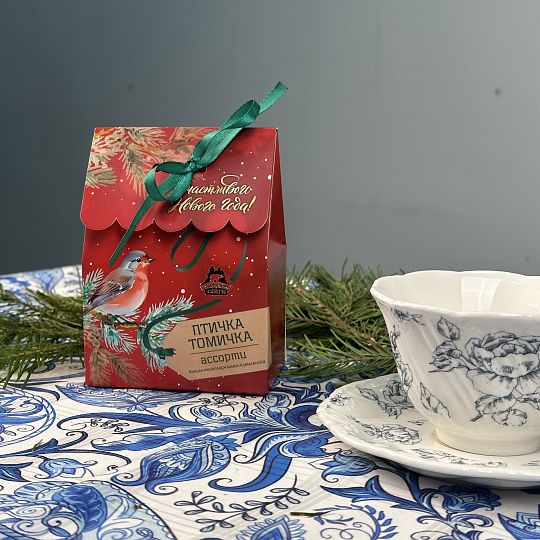 Конфеты сбивные ассорти "Птичка Томичка" (маленькая упаковка)