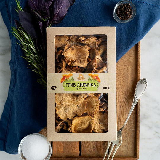 Лисички сушеные