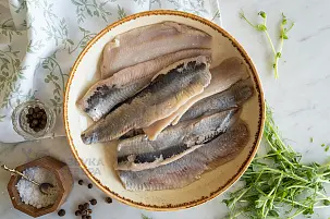 Сельдь (филе) Бочковая слабосоленая