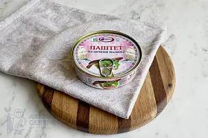 Паштет из печени налима
