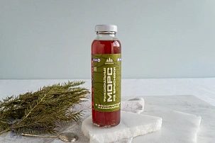 Морс из брусники с ламинарией 