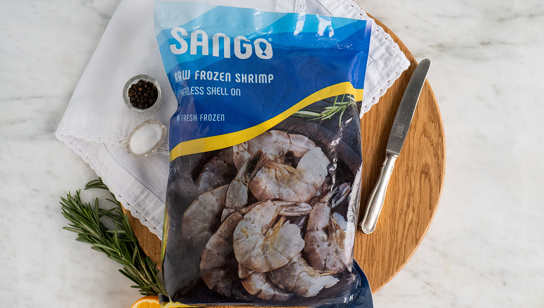 Креветки тигровые свежемороженые