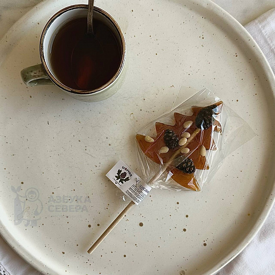 Карамель леденцовая на палочке "Елка"