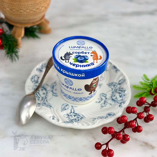 Сорбет из черники