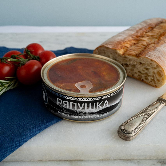 Ряпушка обжаренная в томатном соусе