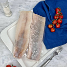 Спинки чёрной трески (угольная рыба) свежемороженые