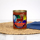 Оленина тушеная с клюквой 