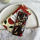 Шоколад темный с сосновой шишкой, вишней и кедровым орехом  №5