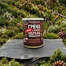 Греча с Маралом и грибами томленая в печи 
