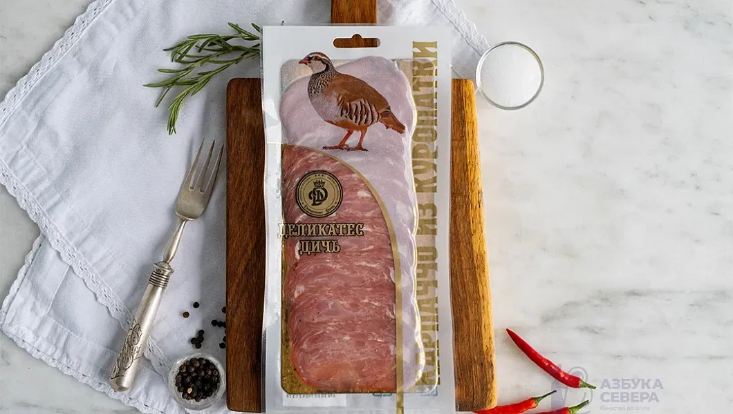 Нарезка карпаччо из Куропатки