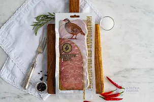 Нарезка карпаччо из Куропатки