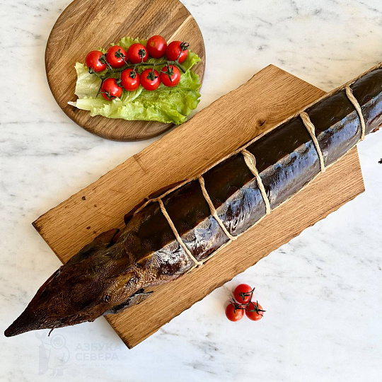 Осетр Ленский горячего копчения