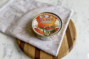 Налим обжаренный в томатном соусе 
