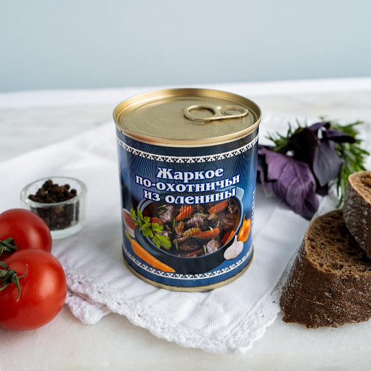 Жаркое по-охотничьи из оленины