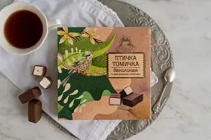 Конфеты сбивные ванильные "Птичка Томичка" 