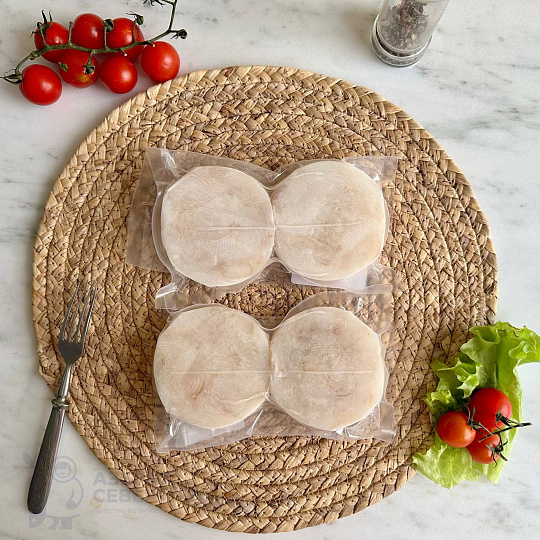 Медальоны из палтуса 