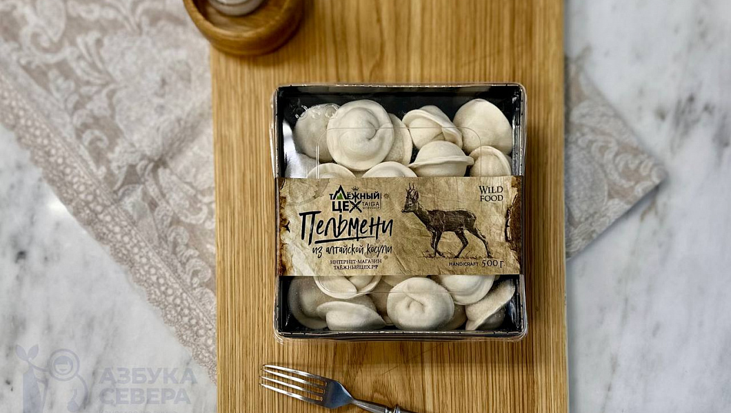 Пельмени из мяса косули