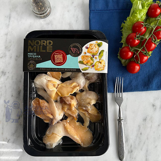Мясо трубача очищенное свежемороженое