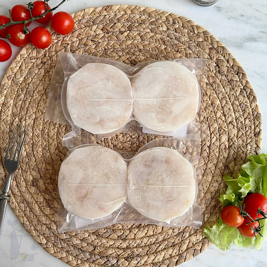 Медальоны из палтуса 