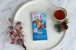 Шоколад живой с ежевикой