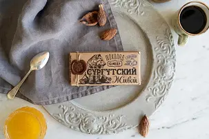 Шоколад живой  с черникой 75 % какао