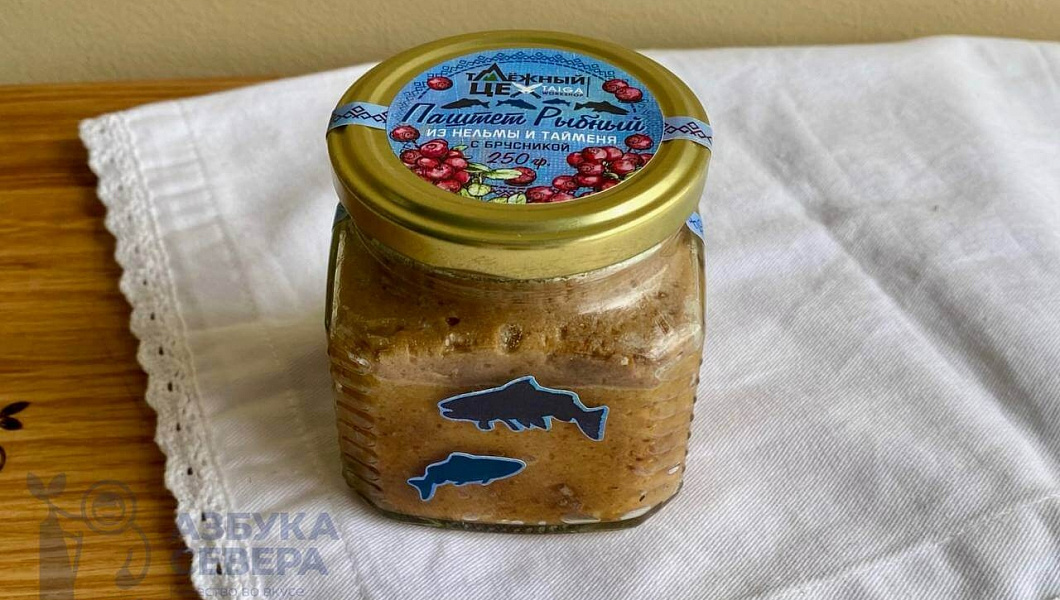 Паштет из нельмы и тайменя