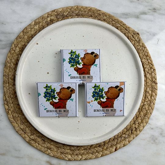 Живой шоколад с черникой