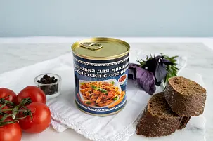 Заправка для макарон по-флотски с олениной