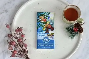 Шоколад живой с земляникой