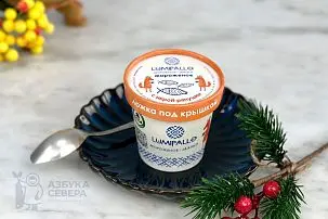 Мороженое с икрой ряпушки
