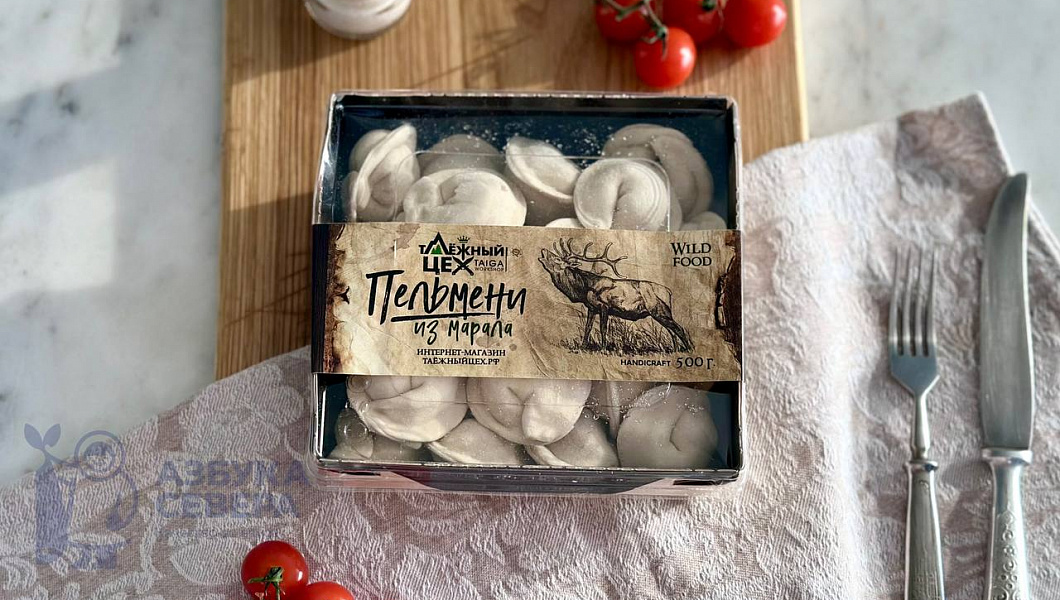 Пельмени из мяса Марала 