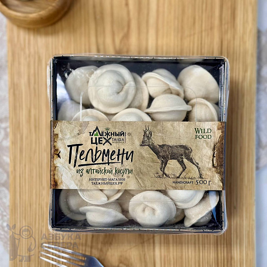 Пельмени из мяса косули