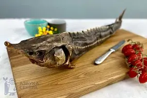 Стерлядь горячего копчения
