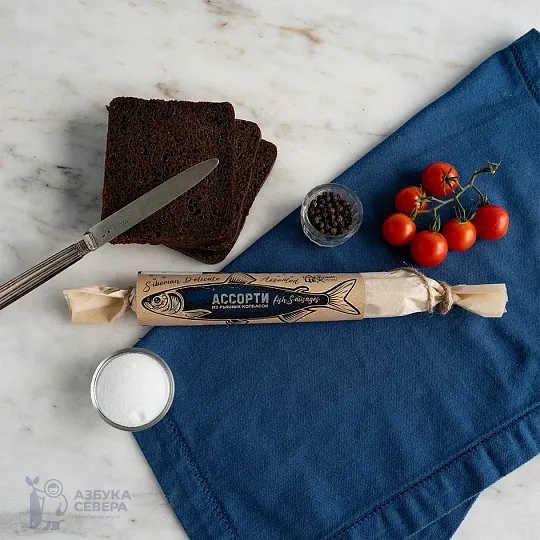 Ассорти из рыбных колбасок