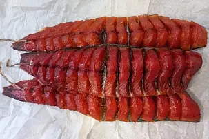 Юкола из симы вяленая