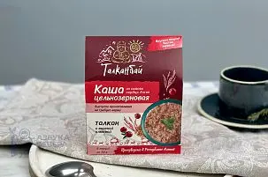 Каша цельнозерновая "Талкан с вяленой клюквой"