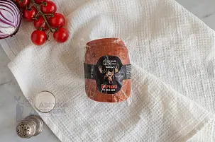 Ветчина из мяса Лося варено-копченая