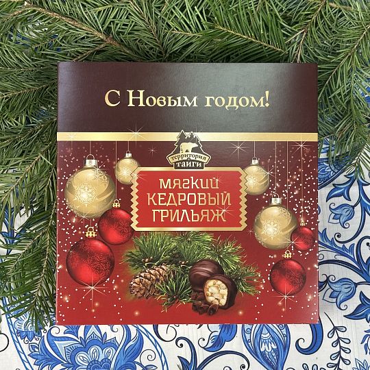 Грильяж кедровый мягкий ассорти