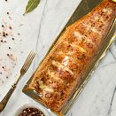 Семга филе горячего копчения с травами 