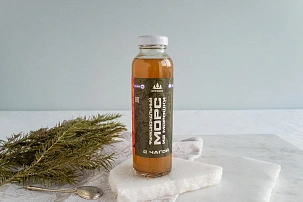 Морс из морошки с чагой