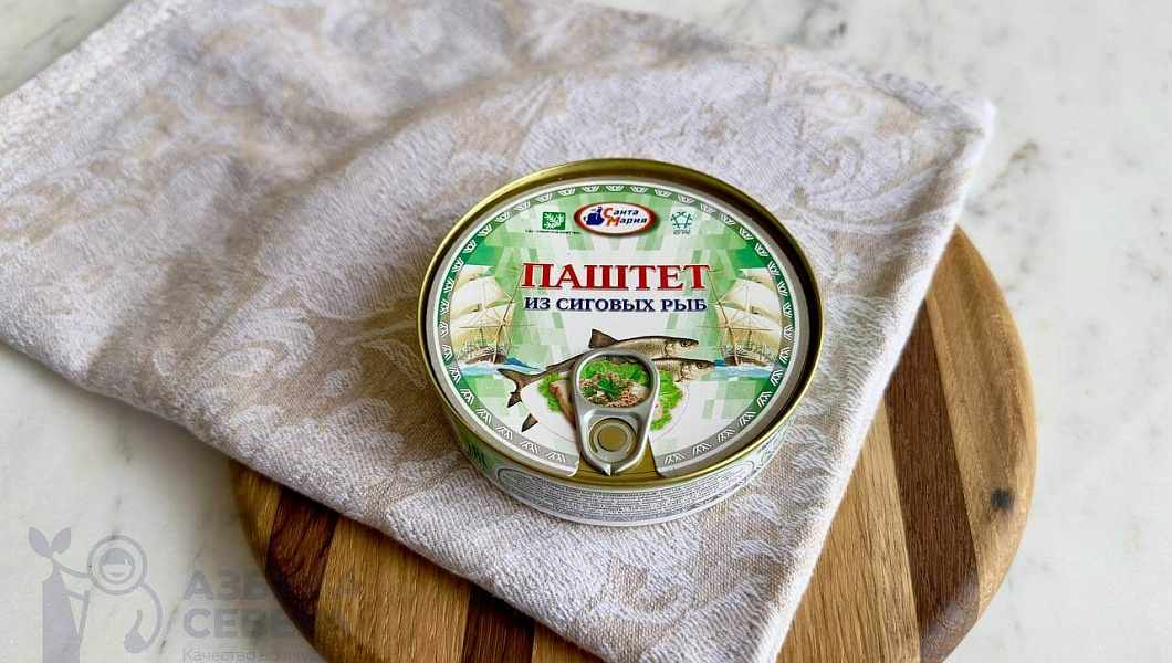 Паштет из сиговых  рыб