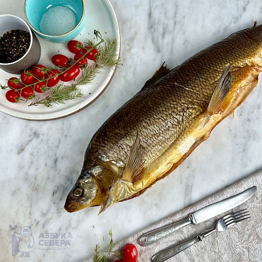 Муксун крупный холодного копчения