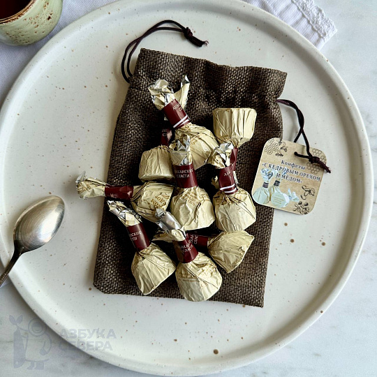 Конфеты с кедровым орехом и медом 