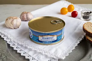 Паштет из печени и икры тресковых