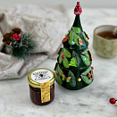 Елочка ручной работы с вареньем из земляники 