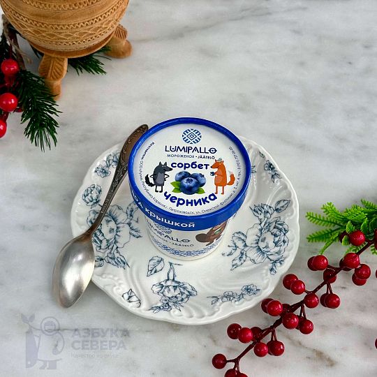 Сорбет из черники