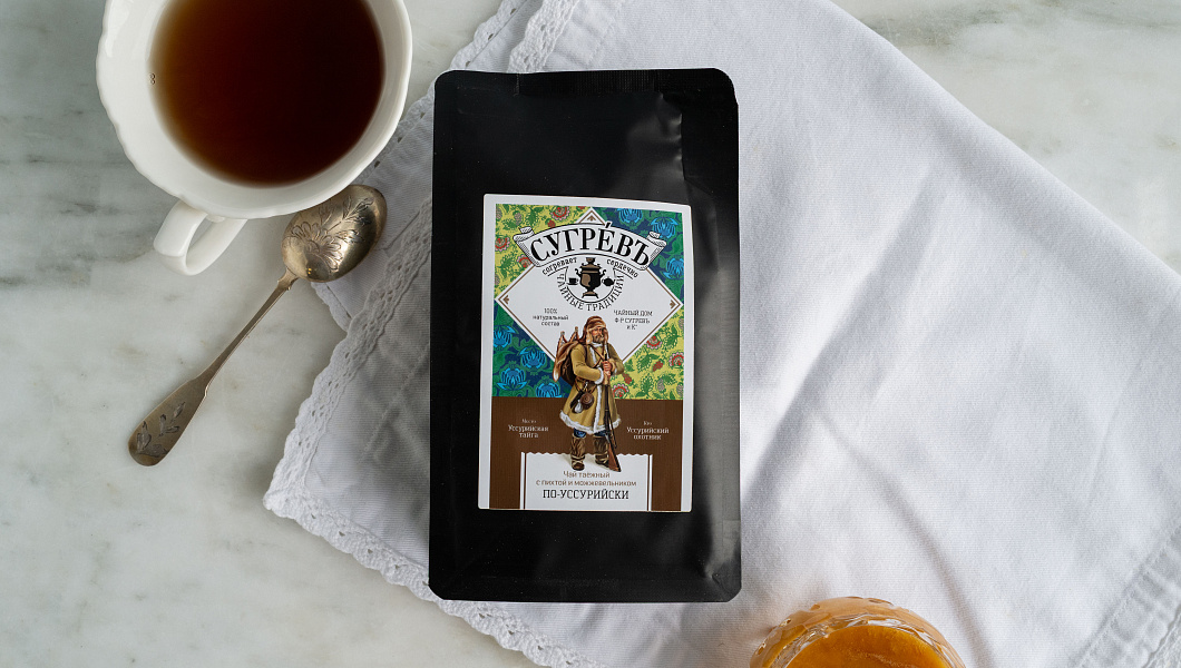Чай черный "По-Уссурийски" с можжевельником и пихтой