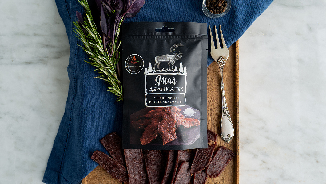 Чипсы "Ямал" мексиканские из северного оленя