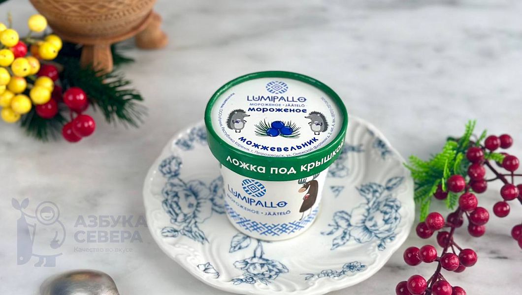 Мороженое с можжевельником